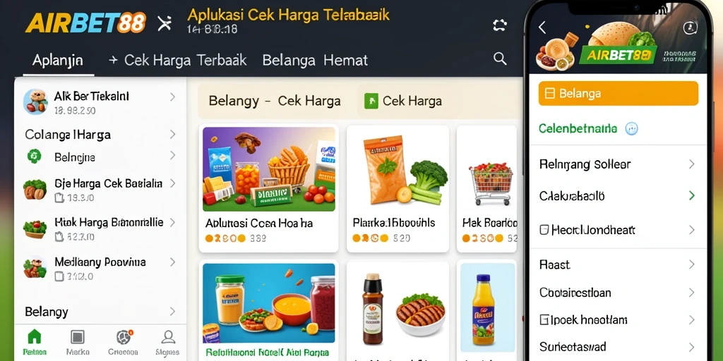 Antarmuka AIRBET88 menampilkan fitur Cek Harga dengan jelas dan ramah pengguna.