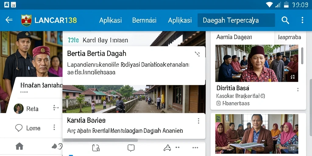 Tampilan antarmuka LANCAR138 yang menarik dengan berita terbaru.