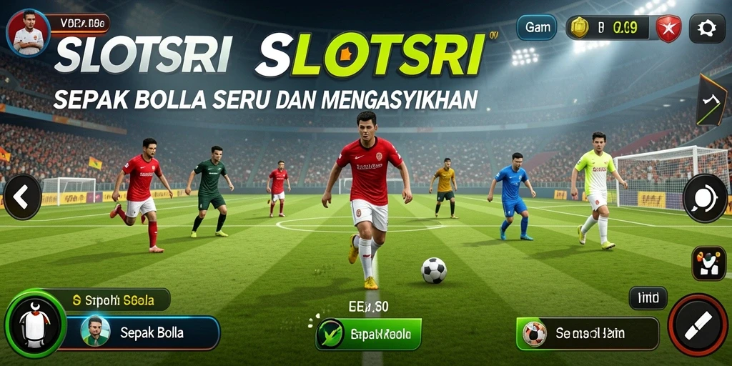 Tampilan antarmuka permainan SLOTSRI dengan grafis berkualitas tinggi.